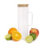 Water Pitcher with Bamboo Lid - Image 4