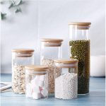 Round Glass Food Storage Jar - Image 2
