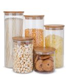 Round Glass Food Storage Jar - Image 4