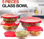 5pc Glass Bowl Set - Image 3