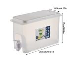 Water Dispenser 3.5L Juice Container With Spigot Faucet - Image 2