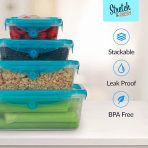 12pcs Storage Box with Silicon Lid (Airtight) - Image 3