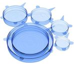 6 Pcs Silicone Stretch Lids - Image 3