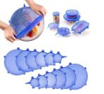 6 Pcs Silicone Stretch Lids - Image 2