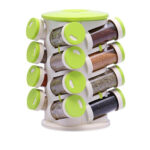 Trueware 16 in 1 Spice Rack  with Cutlery Holder