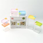 Stackable Space & Savvy Pocket Block Container 6 pcs - Image 2