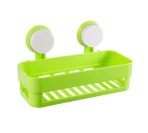Multicolor Bathroom Shelves Suction Shelf Suction Rack Plastic
