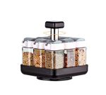 Rotating Spice Rack, 8 Spice Jars