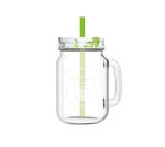 Heat Resistant Glass Mason Jar Mugs 490ml - Image 2