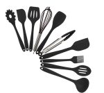 10 pcs Silicon Spoon Set - Image 2