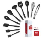 10 pcs Silicon Spoon Set