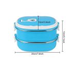 Thermal Insulated 2 Layer Lunch Box - Image 2