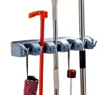 Wall Mounted Broom Stick and Mop Holder - Image 3