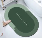 Diatomite Bath Mat Absorbent and Non-Slip Carpet for Bathroom - Image 3