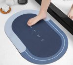 Diatomite Bath Mat Absorbent and Non-Slip Carpet for Bathroom - Image 2