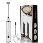 Rechargeable Handheld Electric Milk Frother