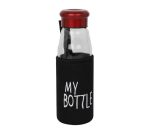 Glass Water Bottle 550 ml - Image 3