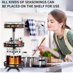 360° Rotating Storage Rack Organizer Round (Premium) - Image 4