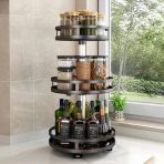 360° Rotating Storage Rack Organizer Round (Premium) - Image 2